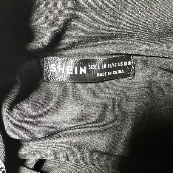 Fashion, nova size, small, two-piece, activewear, color, black, and white - Picture 7 of 7